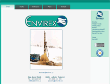 Tablet Screenshot of envirex.cz